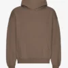 Sudadera con capucha orgánica extragrande - Marrón cedro