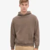 Sudadera con capucha orgánica extragrande - Marrón cedro