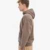 Sudadera con capucha orgánica extragrande - Marrón cedro