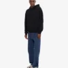Sudadera con capucha orgánica extragrande - Negro intenso