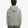 Sudadera con capucha orgánica oversize - Azul acero