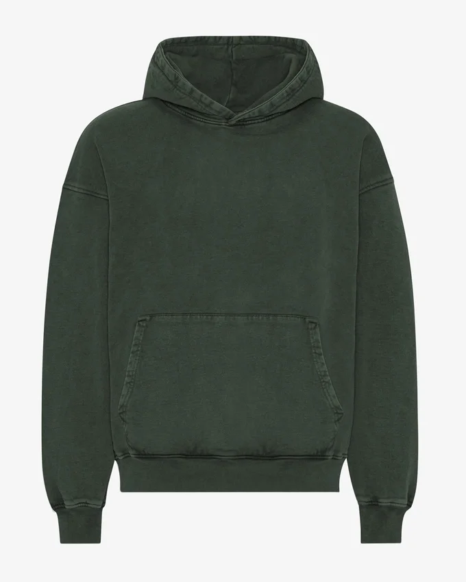 Sudadera con capucha orgánica oversize - Bosque de medianoche