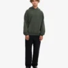 Sudadera con capucha orgánica oversize - Bosque de medianoche