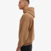 Sudadera con capucha orgánica oversize - Camello del Sáhara