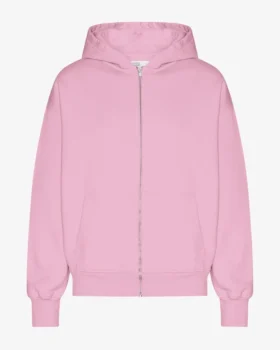 Sudadera con capucha orgánica oversize con cremallera - Flor de cerezo