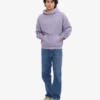 Sudadera con capucha orgánica oversize - Jade púrpura