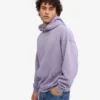Sudadera con capucha orgánica oversize - Jade púrpura