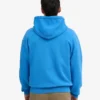 Sudadera con capucha y cremallera de corte oversize orgánica - Azul Pacífico