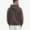 Sudadera con capucha y cremallera orgánica de talla grande - Faded Mud