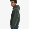 Sudadera con capucha y cremallera extragrande de algodón orgánico - Blanco óptico