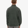 Sudadera orgánica con jerséu de media cremallera - Bosque de medianoche