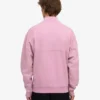 Sudadera orgánica con jerséu de media cremallera - Flor de cerezo