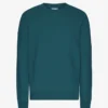 Suéter Classic Organic de algodón orgánico - Verde océano