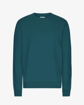 Suéter Classic Organic de algodón orgánico - Verde océano