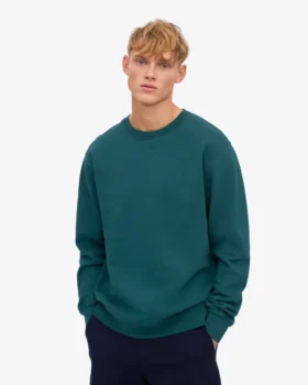 Suéter Classic Organic de algodón orgánico – Verde océano