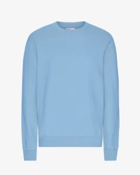 Suéter Classic Organic de cuello redondo - Azul costa
