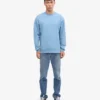 Suéter Classic Organic de cuello redondo - Azul costa