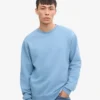 Suéter Classic Organic de cuello redondo - Azul costa