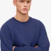 Suéter Classic Organic de cuello redondo - Azul marino