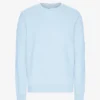 Suéter Classic Organic de cuello redondo - Azul polar