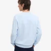 Suéter Classic Organic de cuello redondo - Azul polar