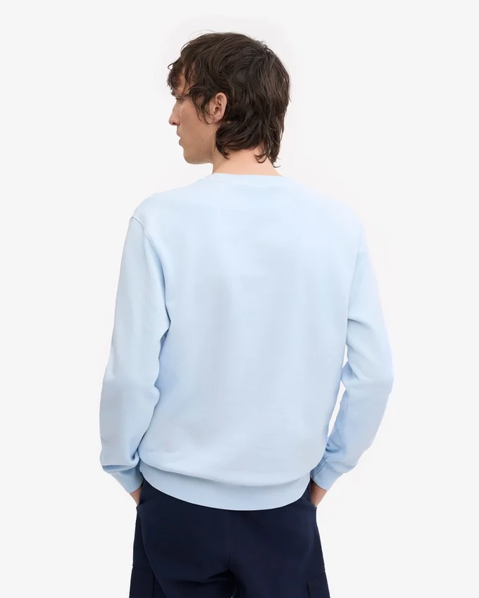 Suéter Classic Organic de cuello redondo - Azul polar