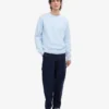 Suéter Classic Organic de cuello redondo - Azul polar