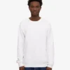 Suéter Classic Organic de cuello redondo - Blanco óptico