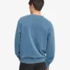 Suéter Classic Organic de cuello redondo - Índigo descolorido