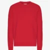 Suéter Classic Organic de cuello redondo - Rojo escarlata