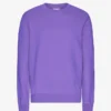 Suéter Classic Organic de cuello redondo - Violeta ultra