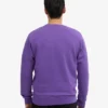 Suéter Classic Organic de cuello redondo - Violeta ultra