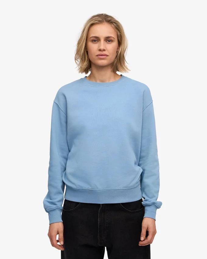 Suéter Classic Organic para mujer - Azul mar