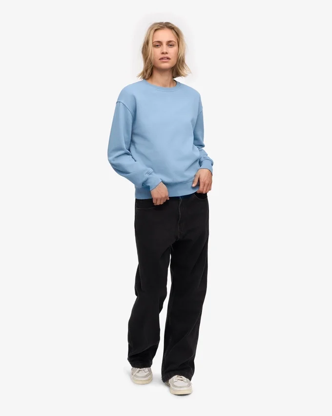 Suéter Classic Organic para mujer - Azul mar