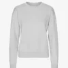 Suéter Classic Organic para mujer - Gris deslavado
