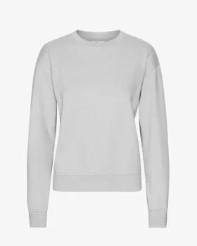Suéter Classic Organic para mujer - Gris deslavado