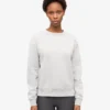 Suéter Classic Organic para mujer - Gris deslavado