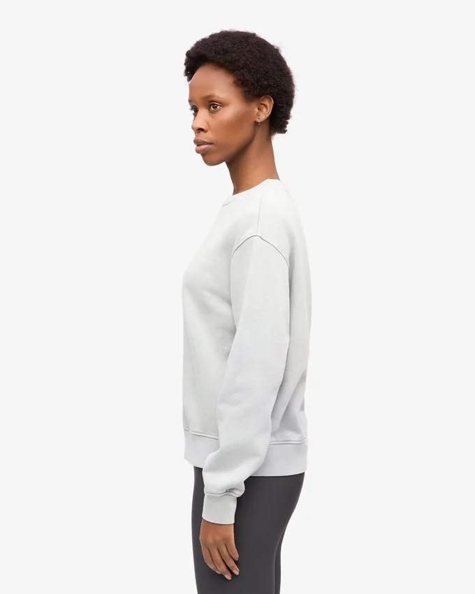 Suéter Classic Organic para mujer - Gris deslavado
