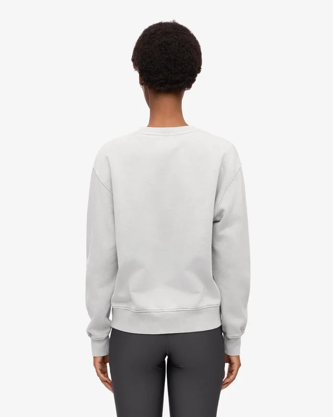 Suéter Classic Organic para mujer - Gris deslavado