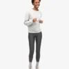 Suéter Classic Organic para mujer - Gris deslavado