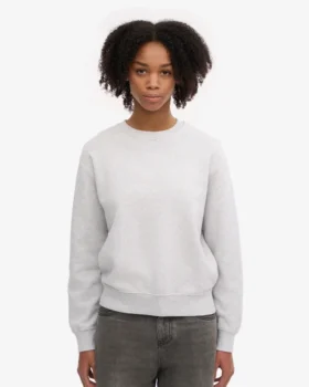 Suéter Classic Organic para mujer – Mezcla de nieve