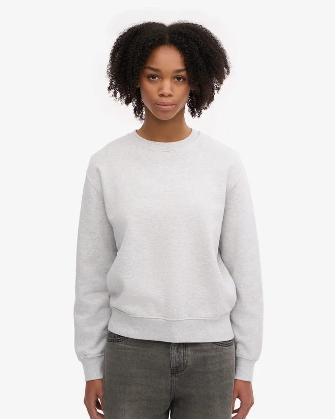 Suéter Classic Organic para mujer - Mezcla de nieve