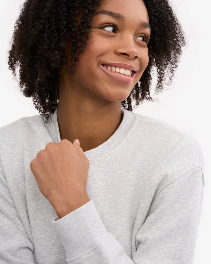 Suéter Classic Organic para mujer - Mezcla de nieve