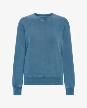 Suéter Classic Organic para mujer - Índigo descolorido