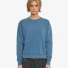 Suéter Classic Organic para mujer - Índigo descolorido