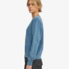 Suéter Classic Organic para mujer - Índigo descolorido