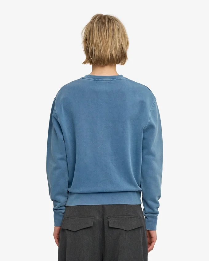 Suéter Classic Organic para mujer - Índigo descolorido