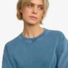 Suéter Classic Organic para mujer - Índigo descolorido