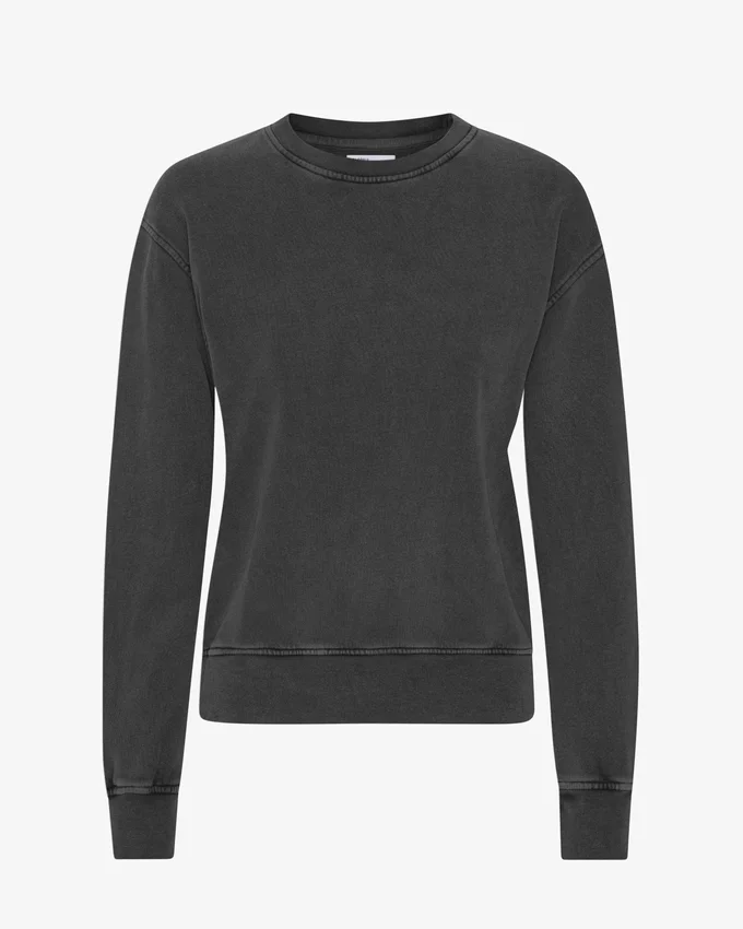 Suéter Classic Organic para mujer - Negro descolorido