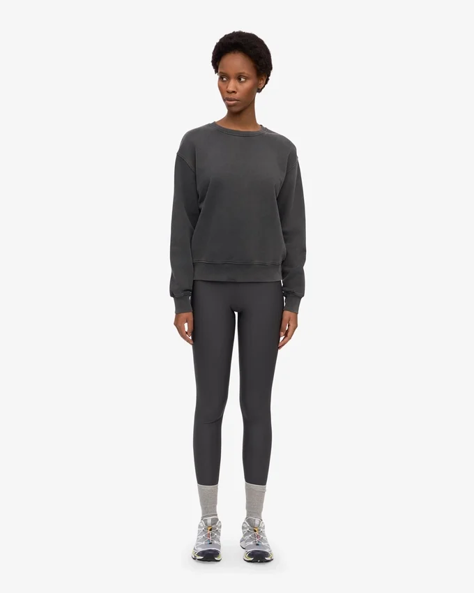 Suéter Classic Organic para mujer - Negro descolorido